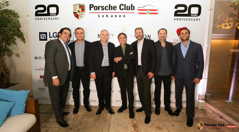 Porsche Club Lebanon Starts the Season’s Festive Celebrations with its 20th Anniversary Gala